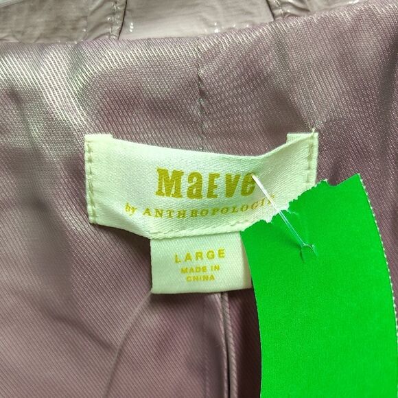 Anthropologie Men's Mauve Trench Coat - Picture 2 of 4